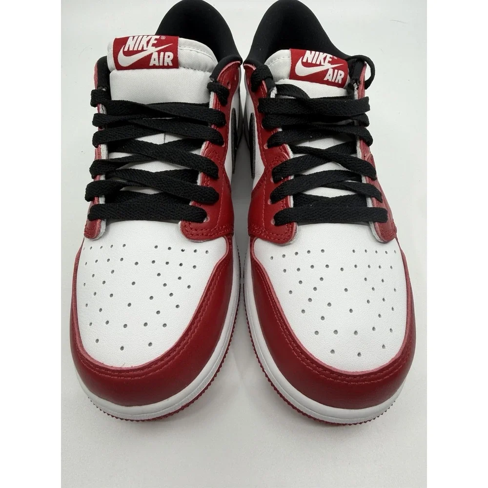 Nike Air Jordan 1 Retro Low OG Chicago GS Size 7Y Varsity Red Black White